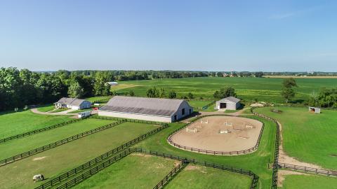 Ingham County equestrian properties